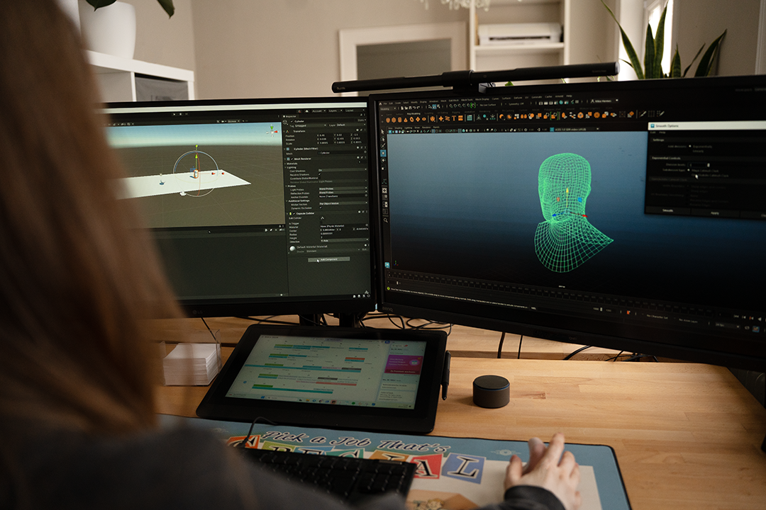 Maya und Unity im Einsatz bei M01N Studios